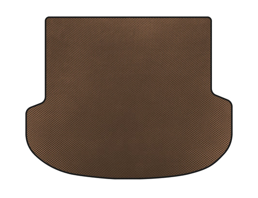 EVA trunk mat (2020-2023, Brown) for Hyundai Santa Fe 4 2018-2023 - image 1
