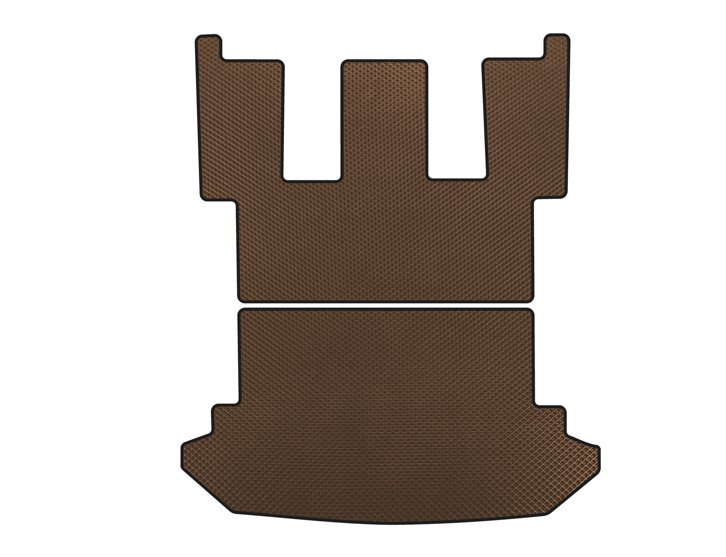 EVA Trunk Mat (Brown) for Peugeot 807 2002-2014 - image 1