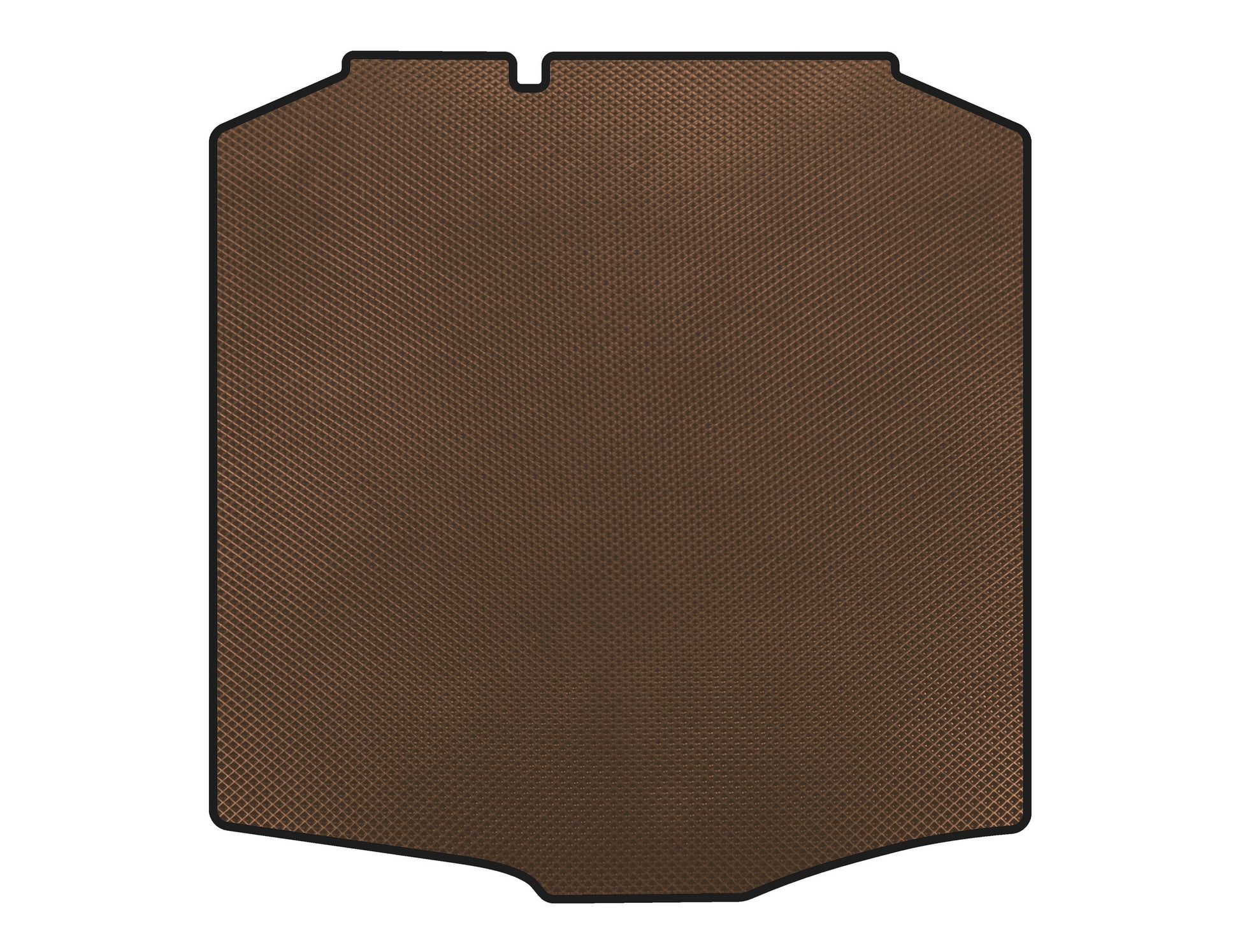 EVA Trunk Mat (2010-2014, SW, Brown) for Skoda Fabia 2007-2014 - image 1