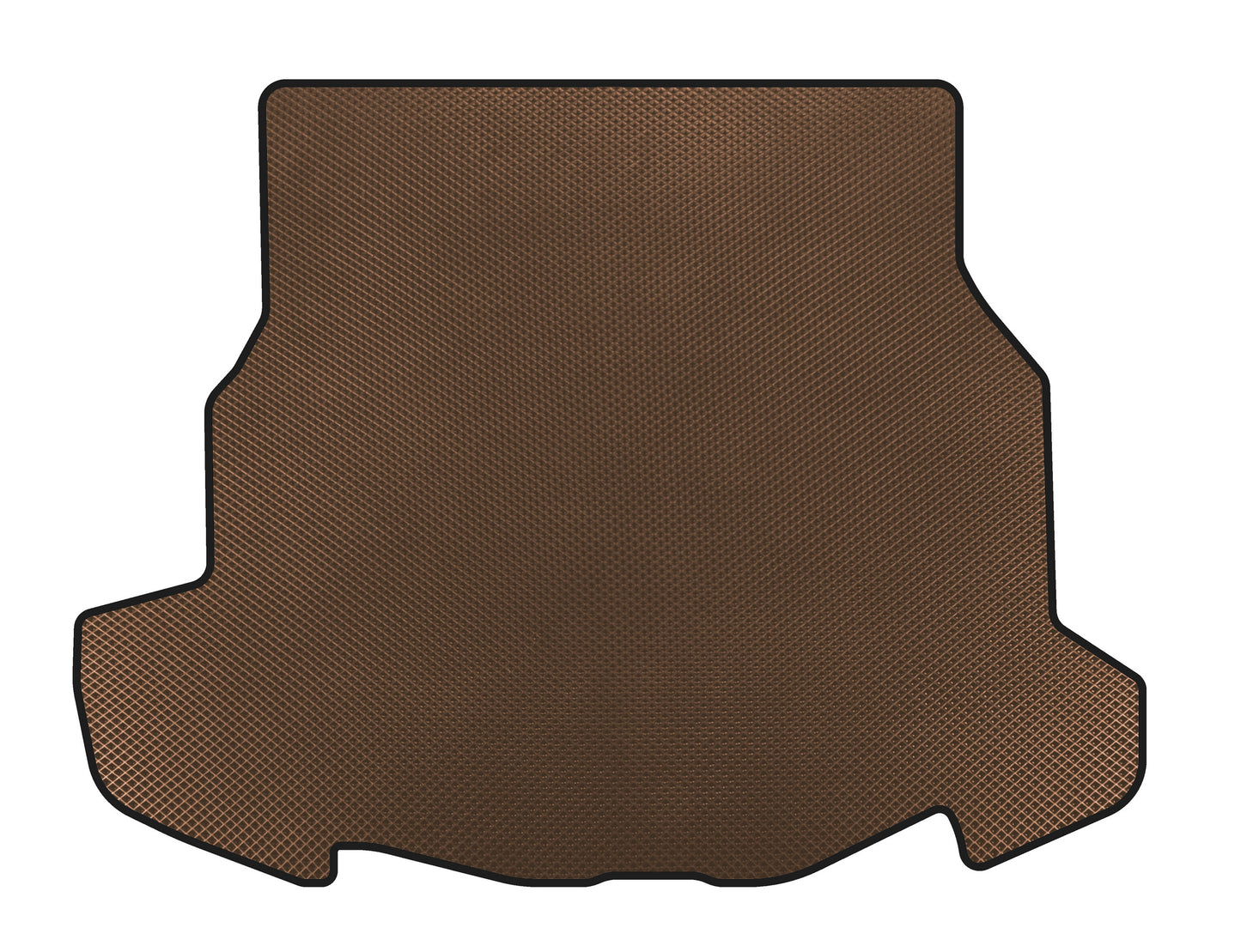 EVA Trunk Mat (Coupe, Brown) for Mercedes CLK W209 2002-2010 - image 1