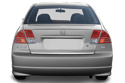 Chrome Tail Light Covers (2 pcs, plastic) for Honda Civic Sedan VII 2001-2006 - image 1