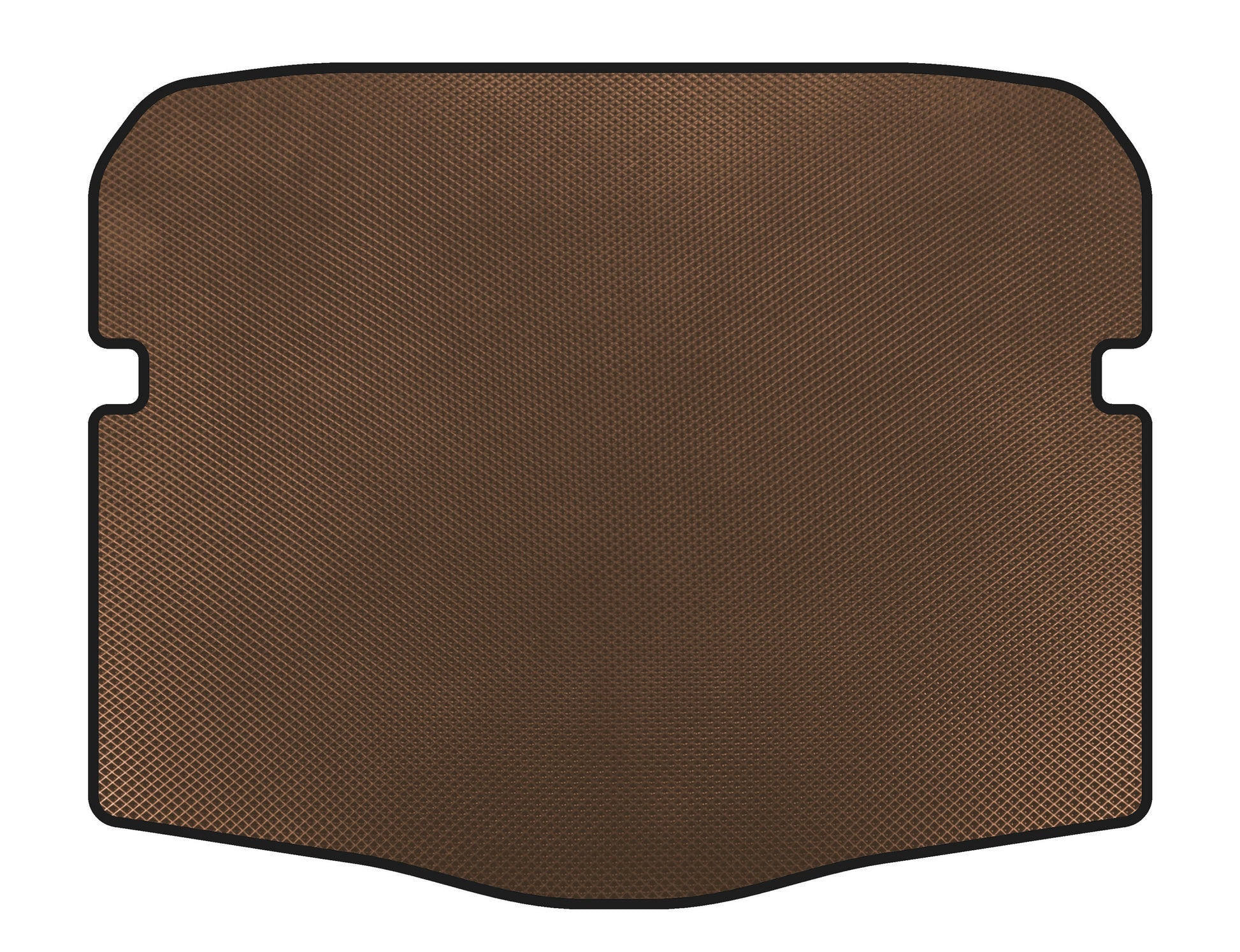 EVA Trunk Mat (Cabriolet, Brown) for Volvo C70 2006-2010 - image 1