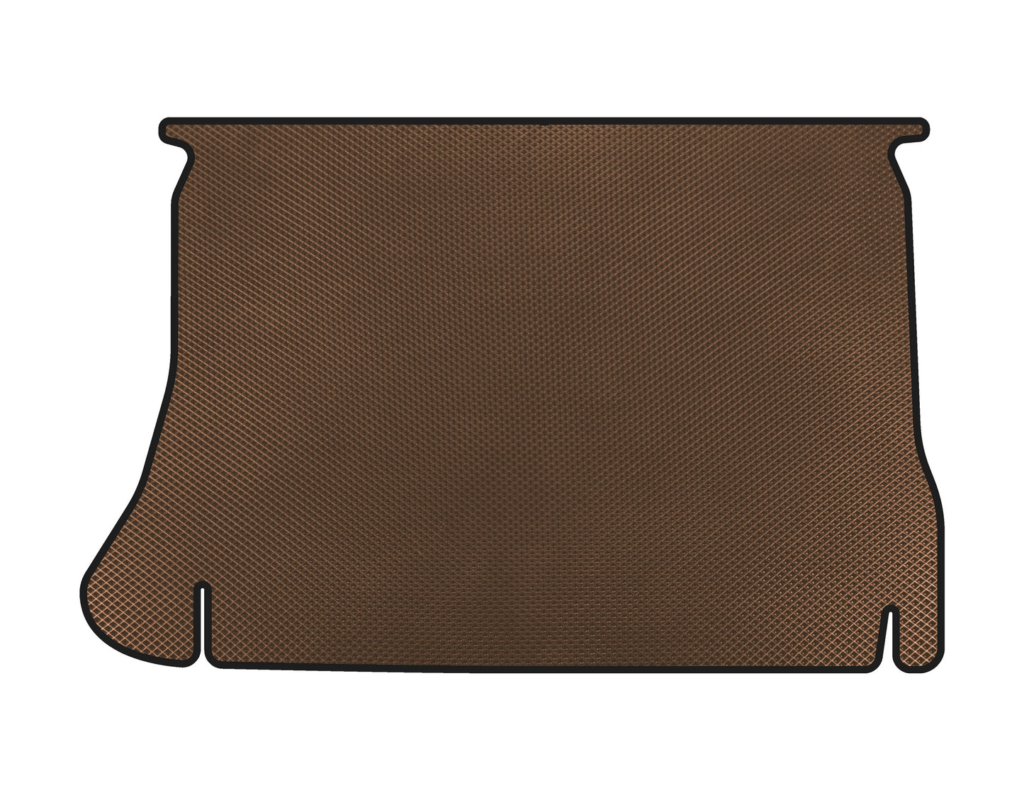Trunk Mat EVA (HB, Brown) for Daewoo Lanos 1998-2017 - image 1