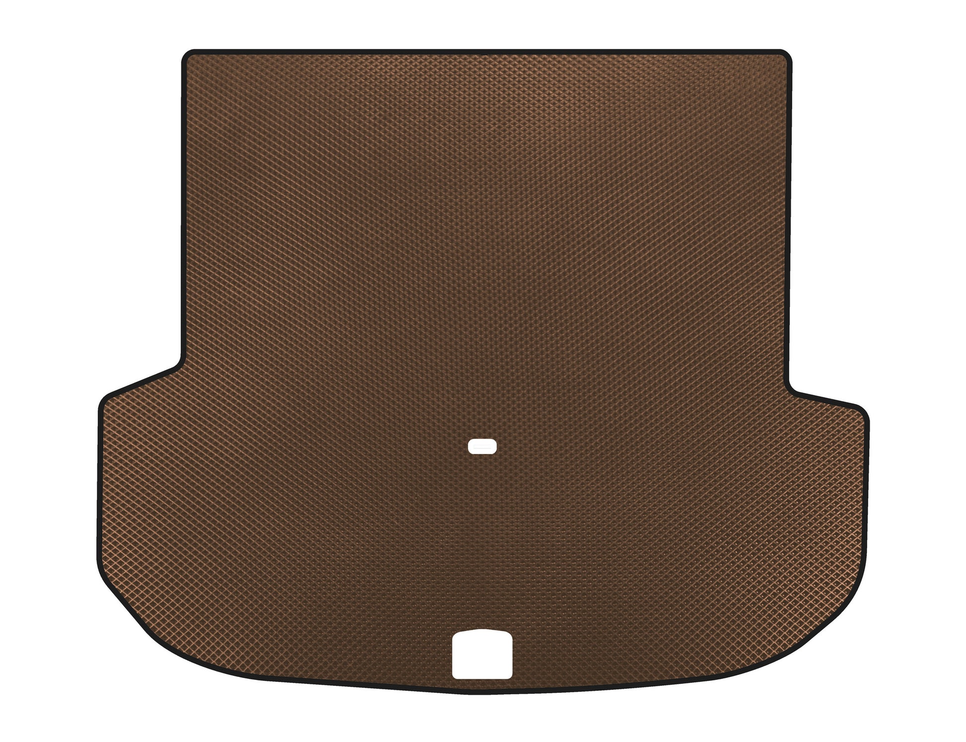 EVA trunk mat (2014-2018, 5-seater, Brown) for Kia Sorento III UM 2014-2020 - image 1