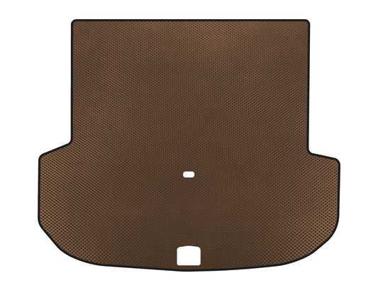 EVA trunk mat (2014-2018, 5-seater, Brown) for Kia Sorento III UM 2014-2020 - image 1