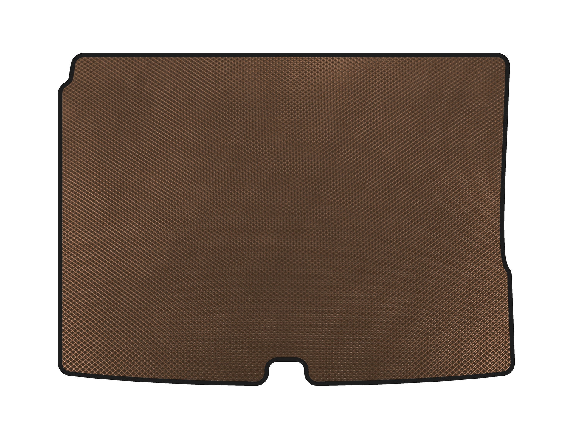 EVA Trunk Mat (For Qubo 2008-2016, Brown) for Fiat Fiorino/Qubo 2008-2024 - image 1