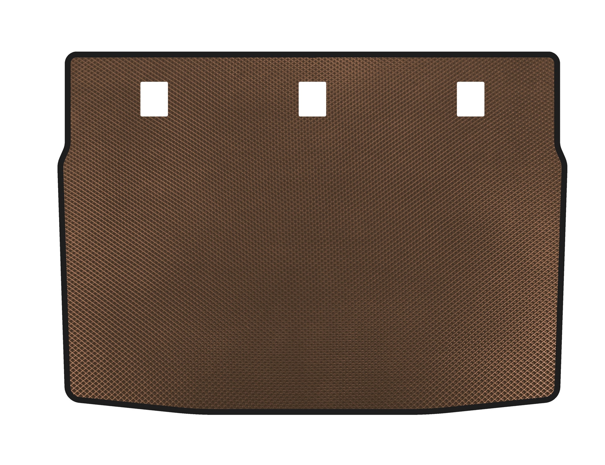EVA Trunk Mat (2008-2012, Brown) for Kia Forte 2008–2024 - image 1