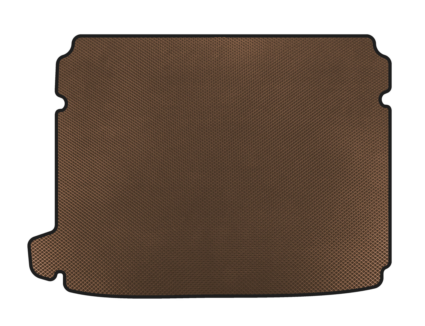 EVA Trunk Mat (HB, Pre-Facelift, Brown) for Citroen DS-4 2010-2015 - image 1