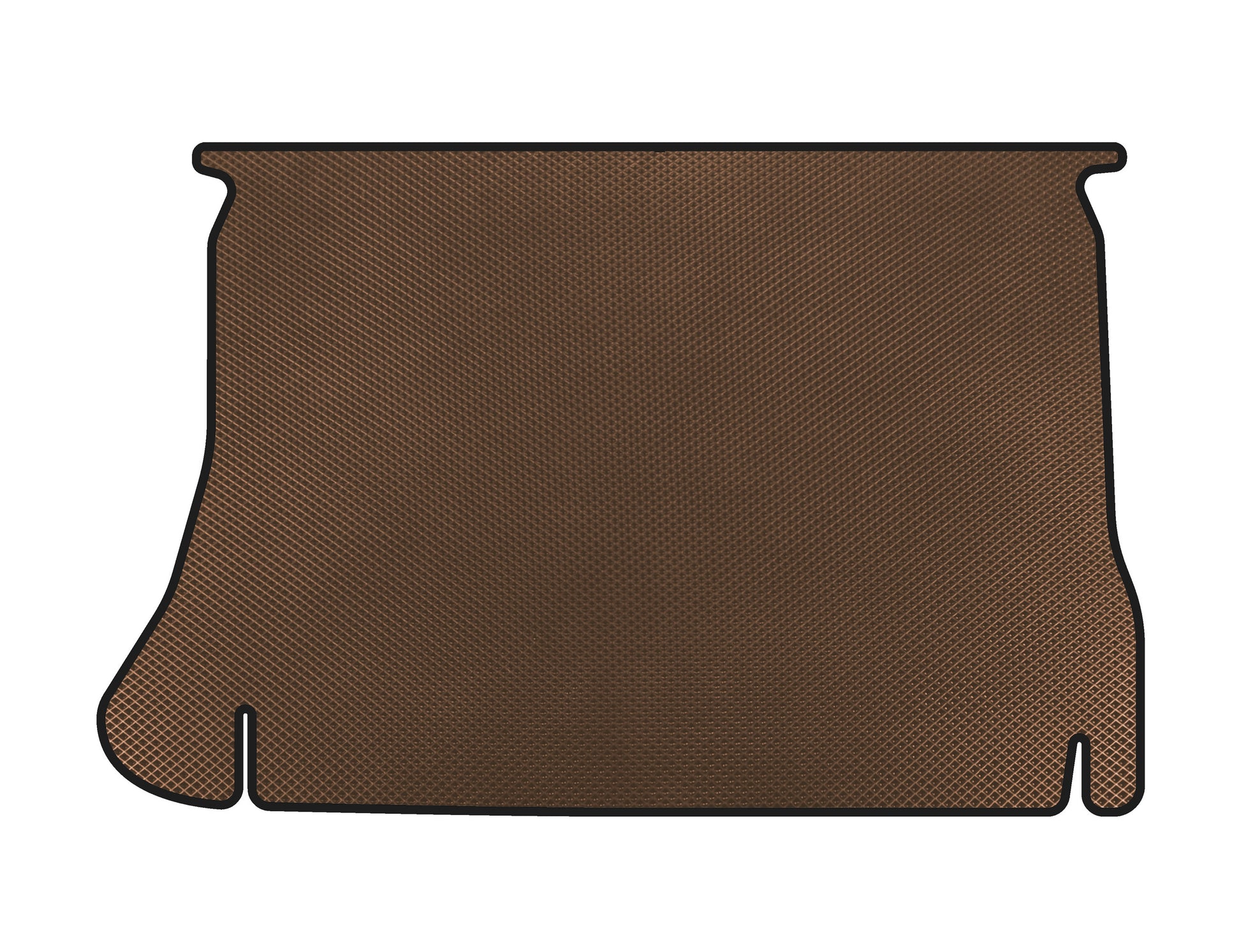 Trunk mat (HB, Brown) for Daewoo Lanos - image 1
