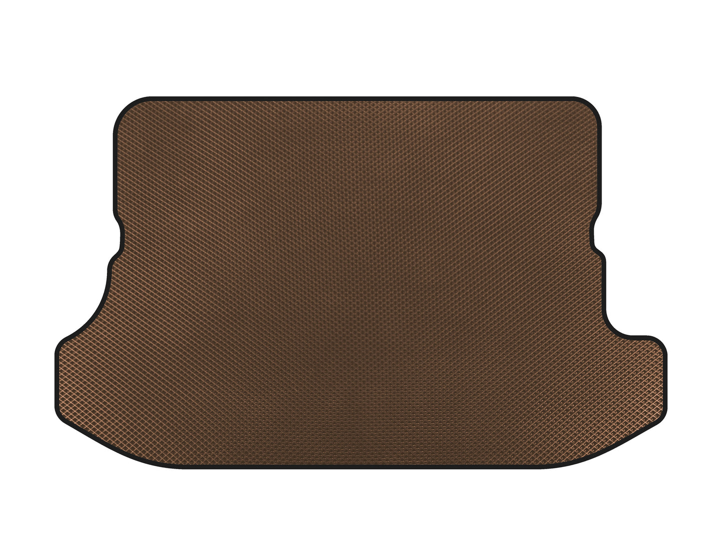 EVA Trunk Mat (Coupe, Brown) for Subaru BRZ 2012-2021 - image 1