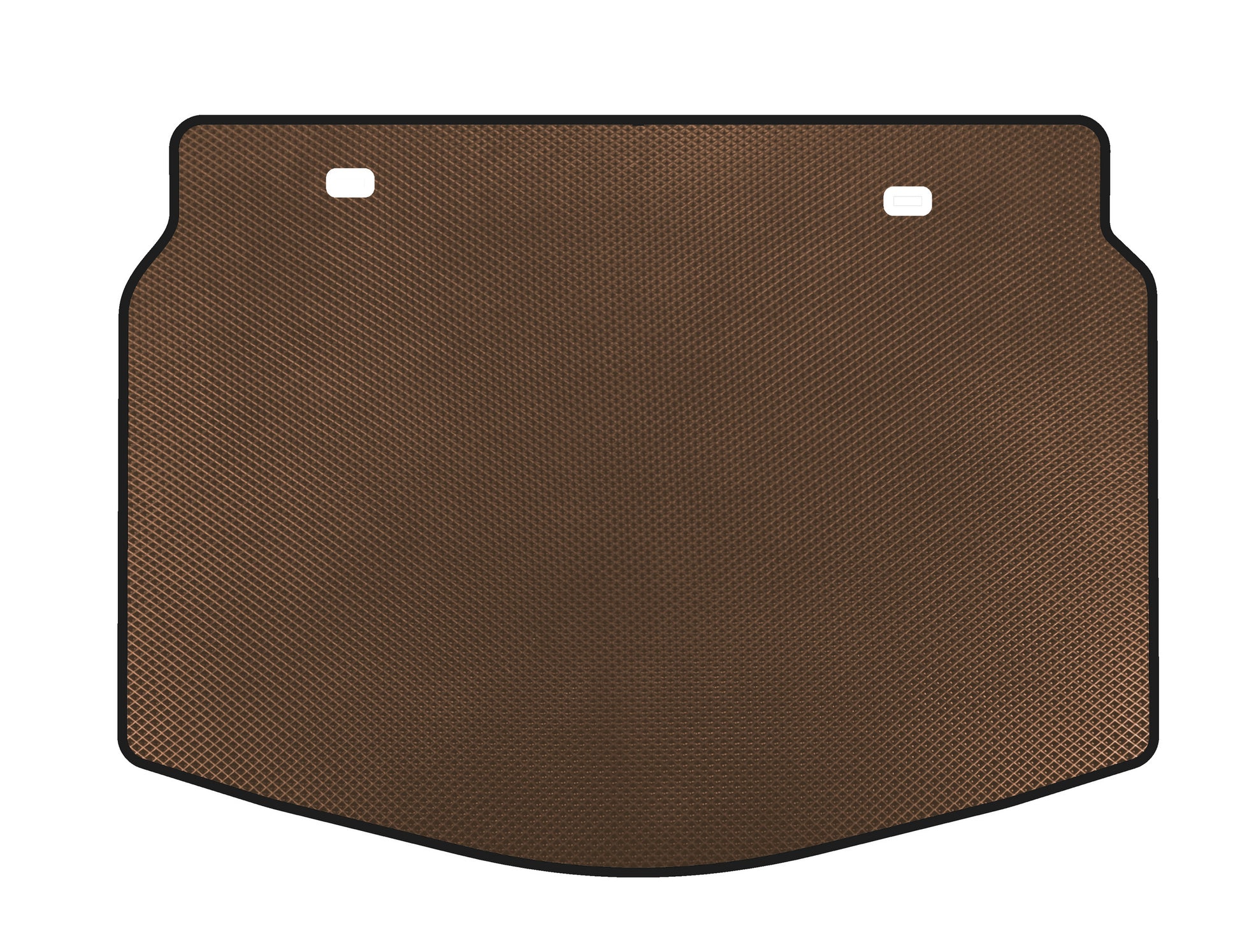 Carpet in the trunk EVA (Coupe, Brown) for Hyundai Veloster 2018-2022 - image 1