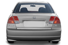 Chrome Tail Light Covers (2 pcs, plastic) for Honda Civic Sedan VII 2001-2006 - image 1