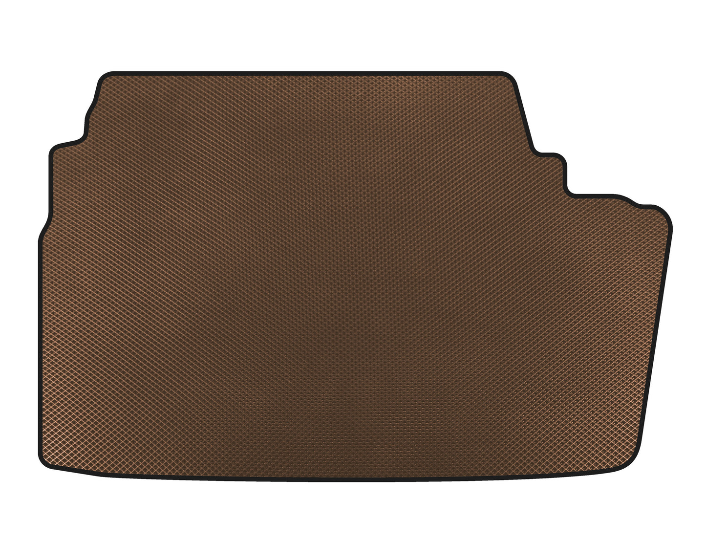 EVA boot mat (SD, Long base, Brown) for Mercedes S-class W140 - image 1