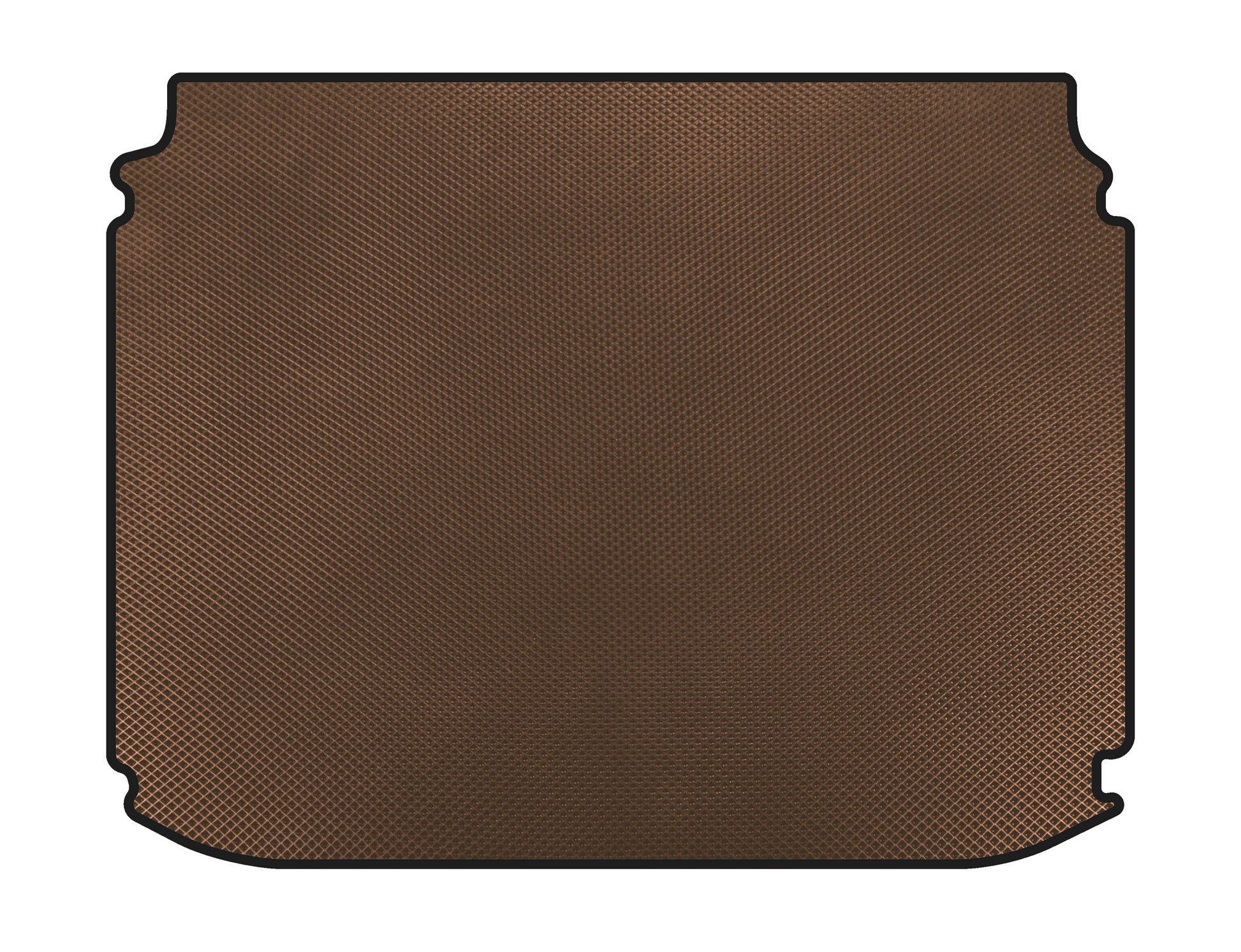 Trunk Mat (HB, 5-Door, Brown) for Peugeot 308 2007-2013 - image 1