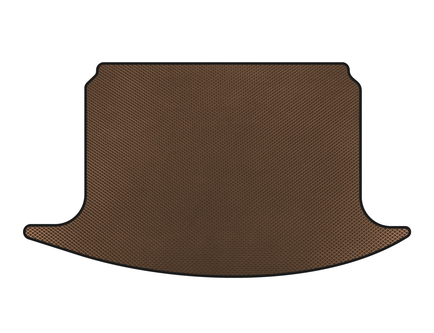 EVA Trunk Mat (2001-2005, HB, 5-Door, Brown) for Peugeot 307 2001-2008 - image 1