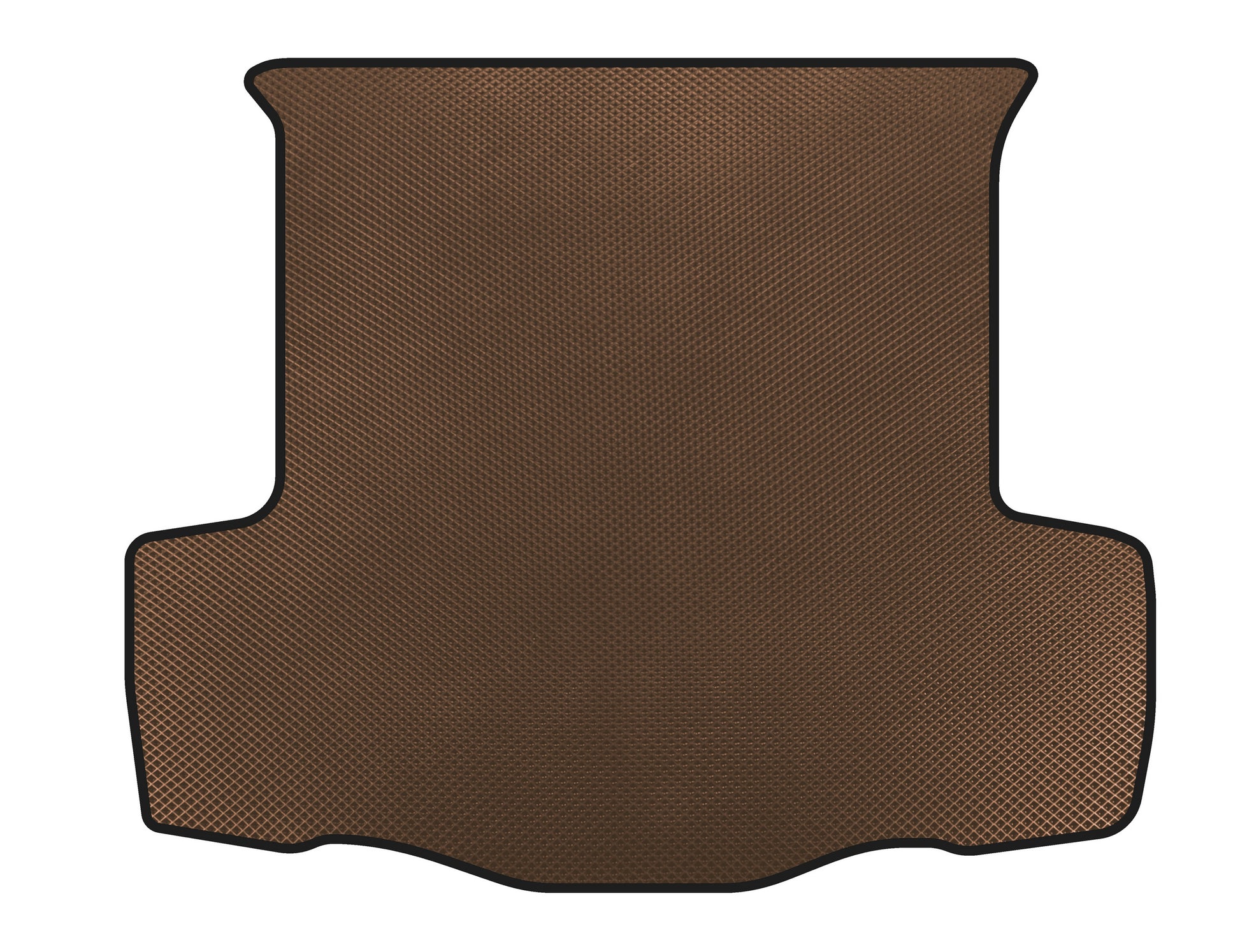 EVA Trunk Mat (SD, Brown) for Fiat Linea 2006-2018 - image 1