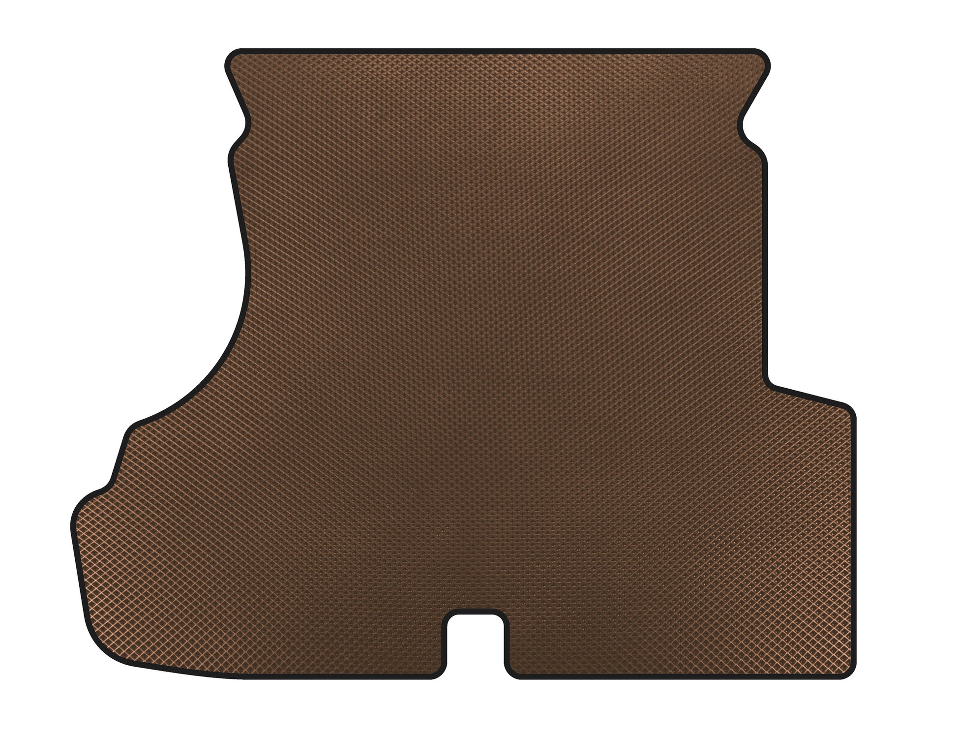 Carpet in the trunk EVA (Coupe, Brown) for Mercedes CLK W208 1997-2002 - image 1
