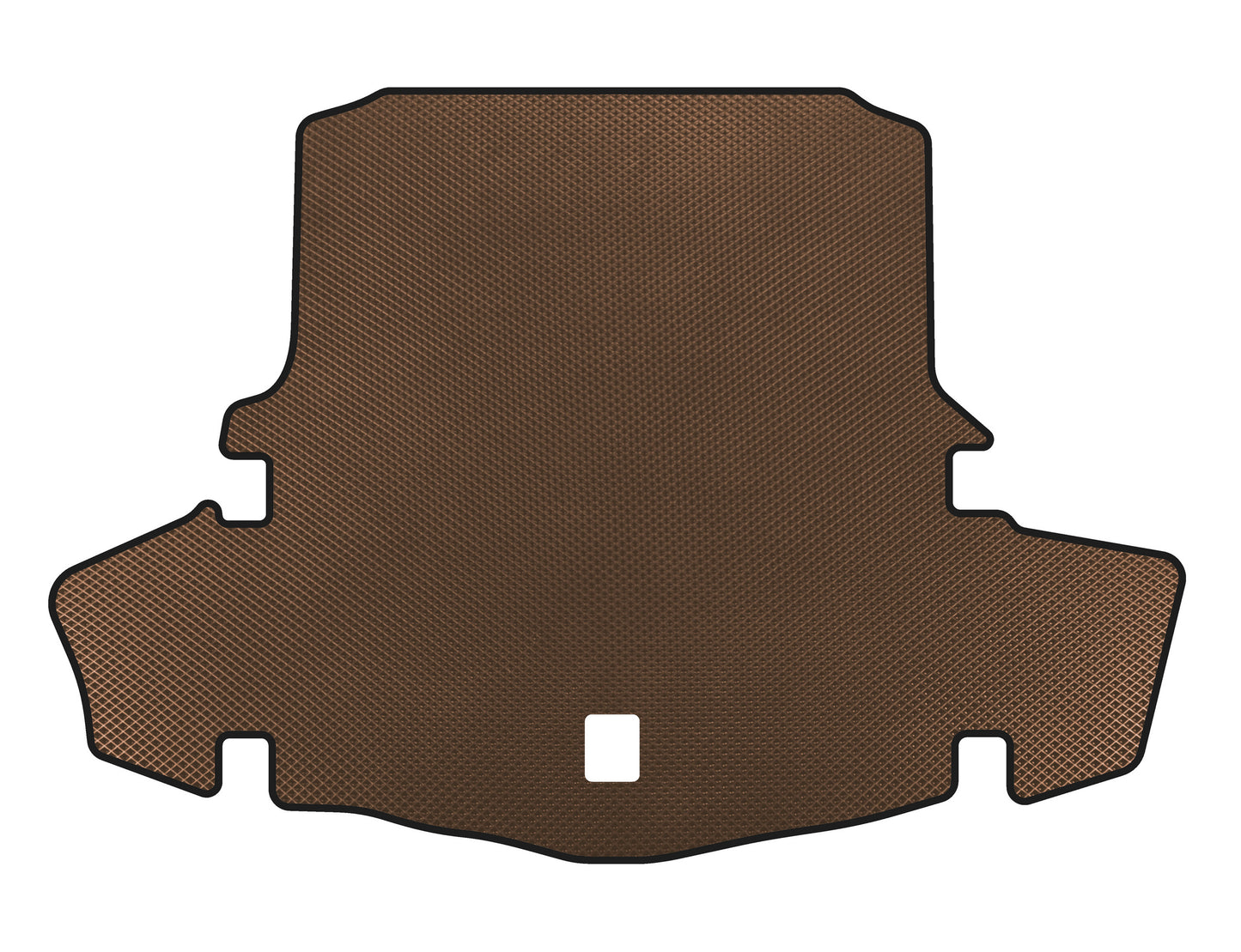 EVA Trunk Mat (Coupe, Brown) for Lexus RC 200t 2014- - image 1