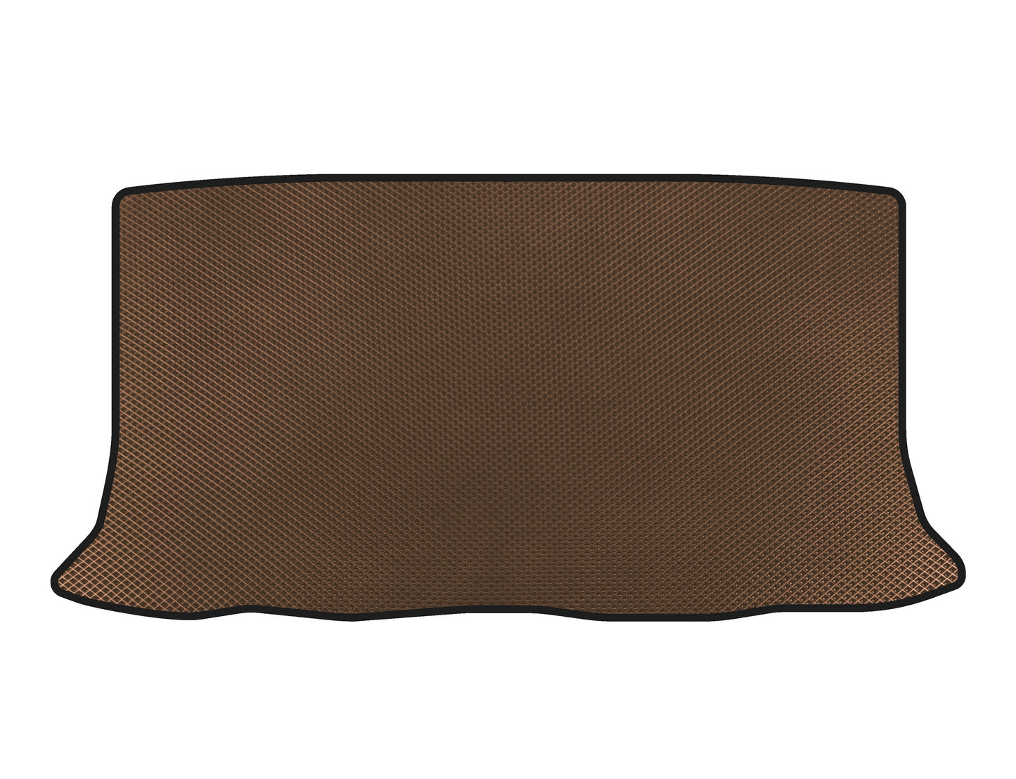 Mat in the trunk EVA (HB, Brown) for Nissan Micra K12 2003-2010 - image 1