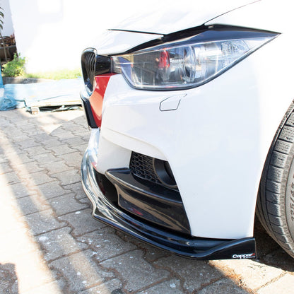 Front Bumper Lip for M-Performance (black) for BMW 3 Series F-30/31/34 2012-2019 - image 3