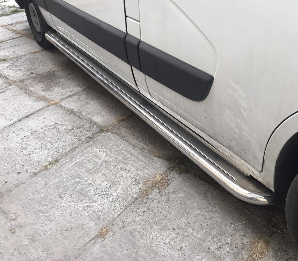 Side area Premium (2 pcs., Stainless steel.) for Renault Master 2011-2023 - image 4