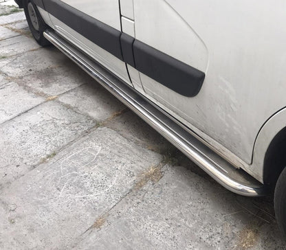 Side area Premium (2 pcs., Stainless steel.) for Renault Master 2011-2023 - image 4