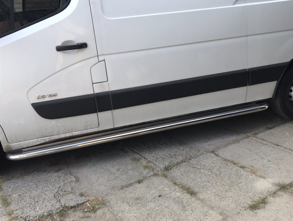 Side area Premium (2 pcs., Stainless steel.) for Renault Master 2011-2023 - image 3