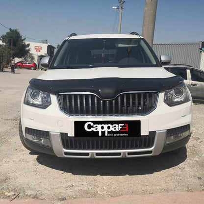 Hood deflector 2013+ (EuroCap) for Skoda Yeti 2009-2017 - Reelken Auto