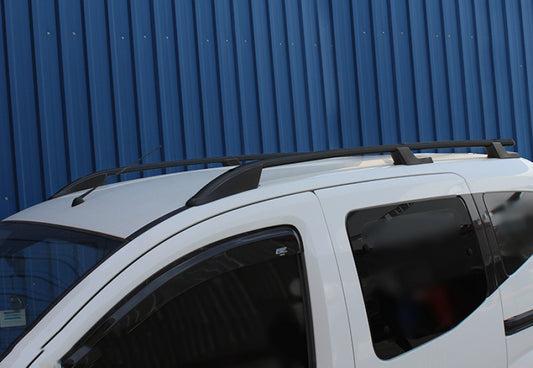Roof Rails OmsaLine Sport Black for Peugeot Bipper 2008-2017 - image 1