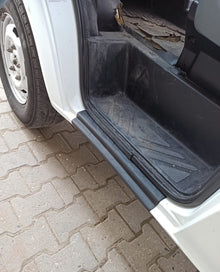 Door Sill Covers EuroCap (2 pcs, ABS) for Ford Transit 2000-2014 - image 1