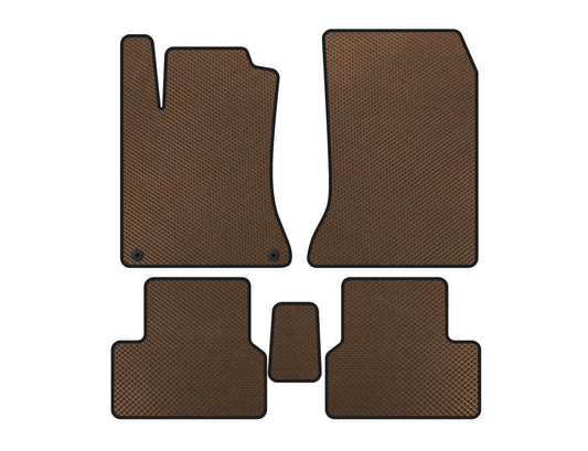 EVA Floor Mats (2011-2014, Brown) for Mercedes B-class W246 2011-2018 - image 1