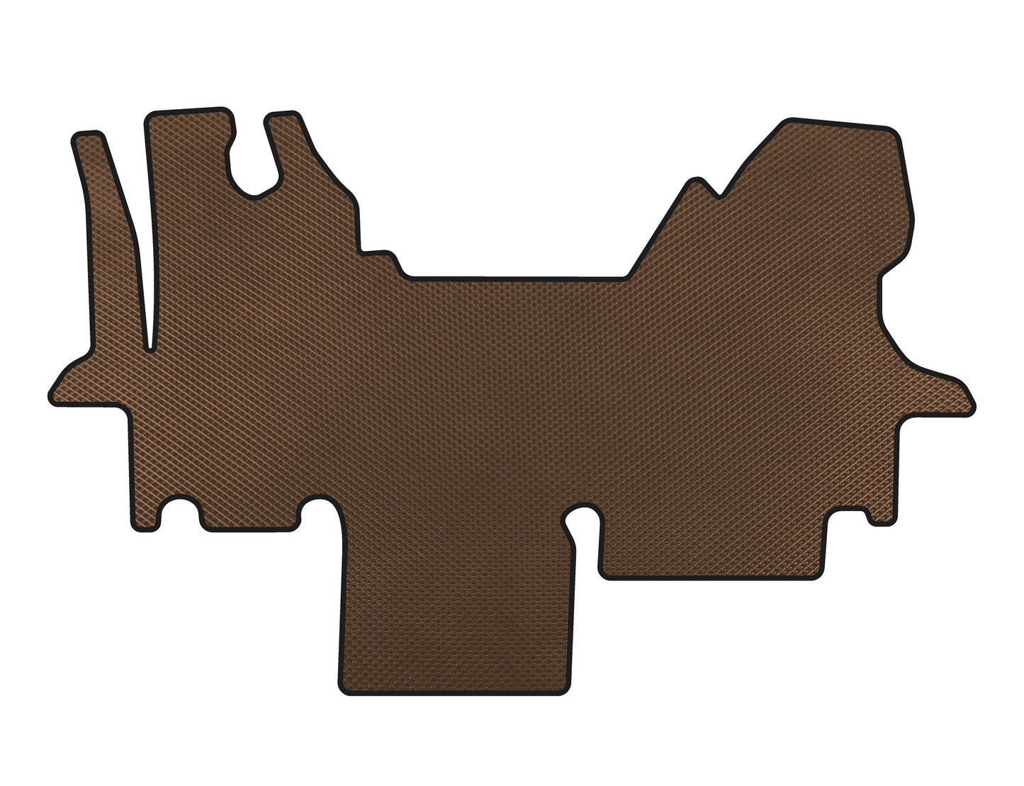 EVA Floor Mats (2003-2010, Brown) for Renault Master 1998-2010 - image 1