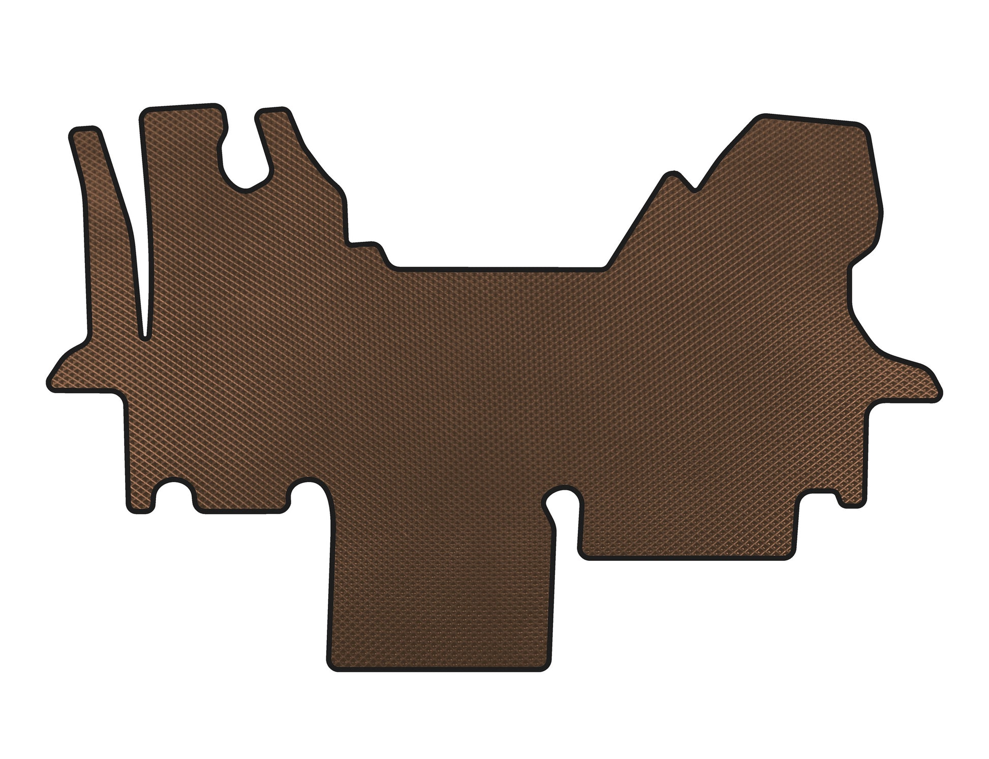 EVA Floor Mats (2003-2010, Brown) for Renault Master 1998-2010 - image 1