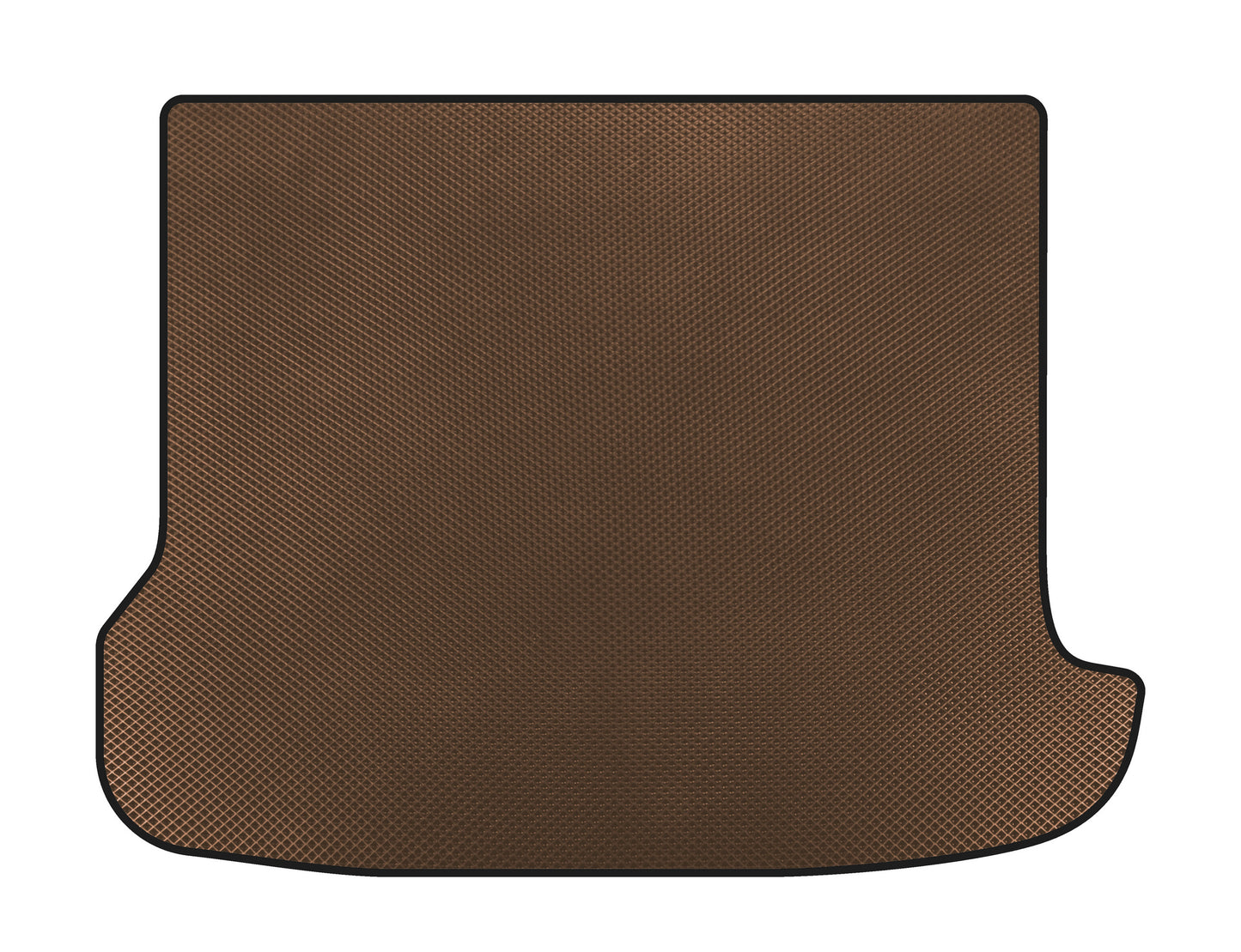 Trunk mat (SW, Brown) for Opel Astra G classic 1998-2012 - image 1