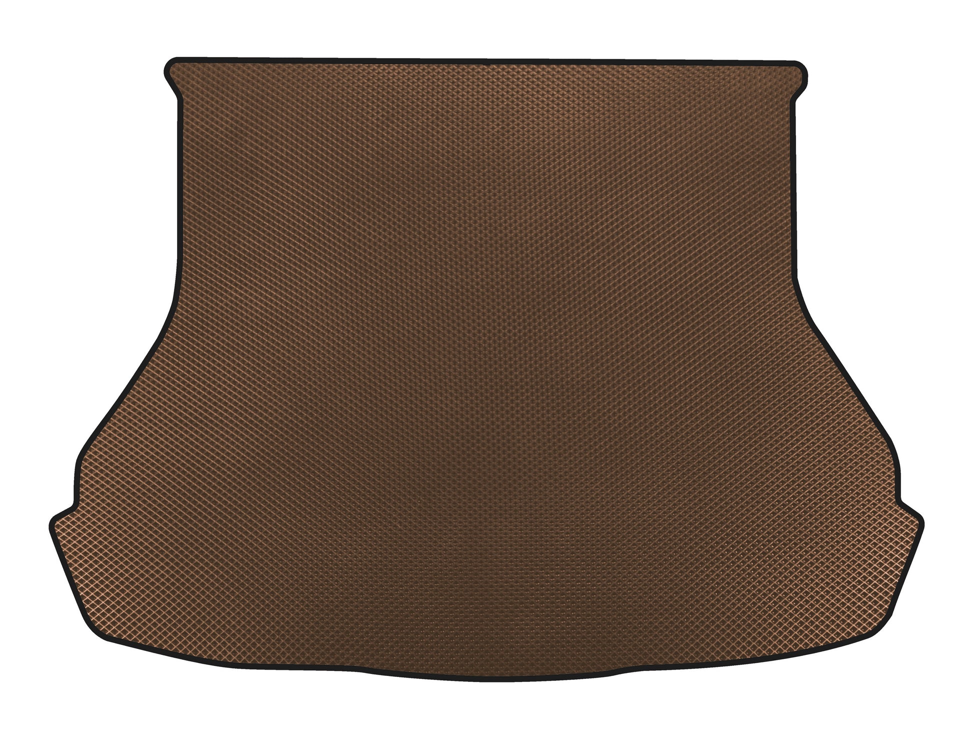 Trunk mat (2010-2013, SD, Brown) for Hyundai Elantra (MD/UD) 2011-2015 - image 1