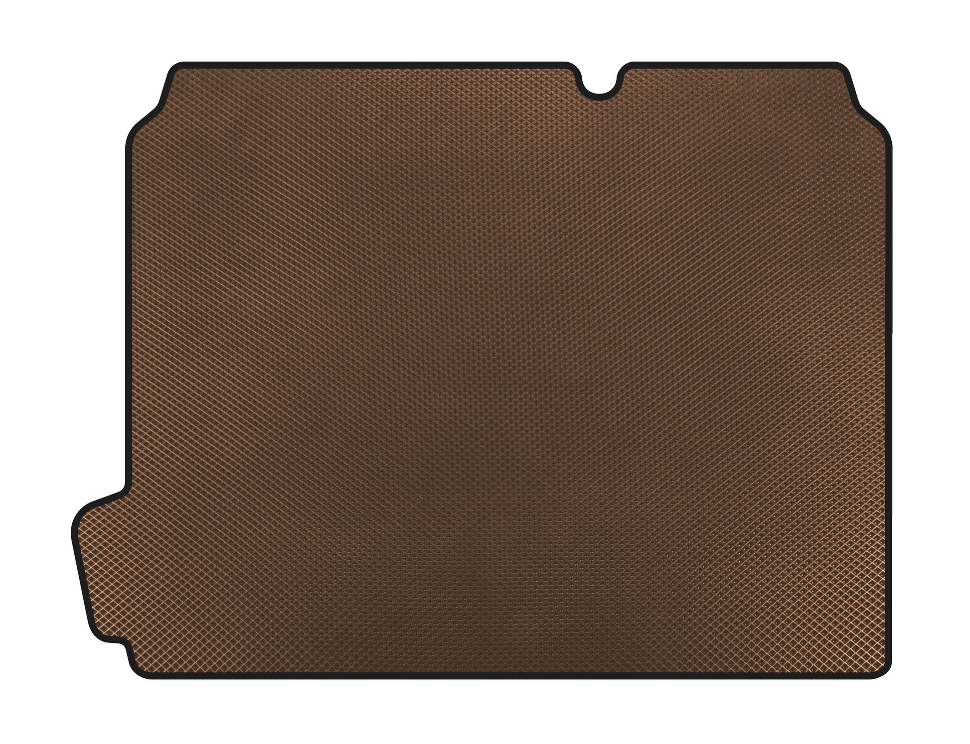 Trunk mat (HB, Brown) for Citroen C-4 2010-2018 - image 1