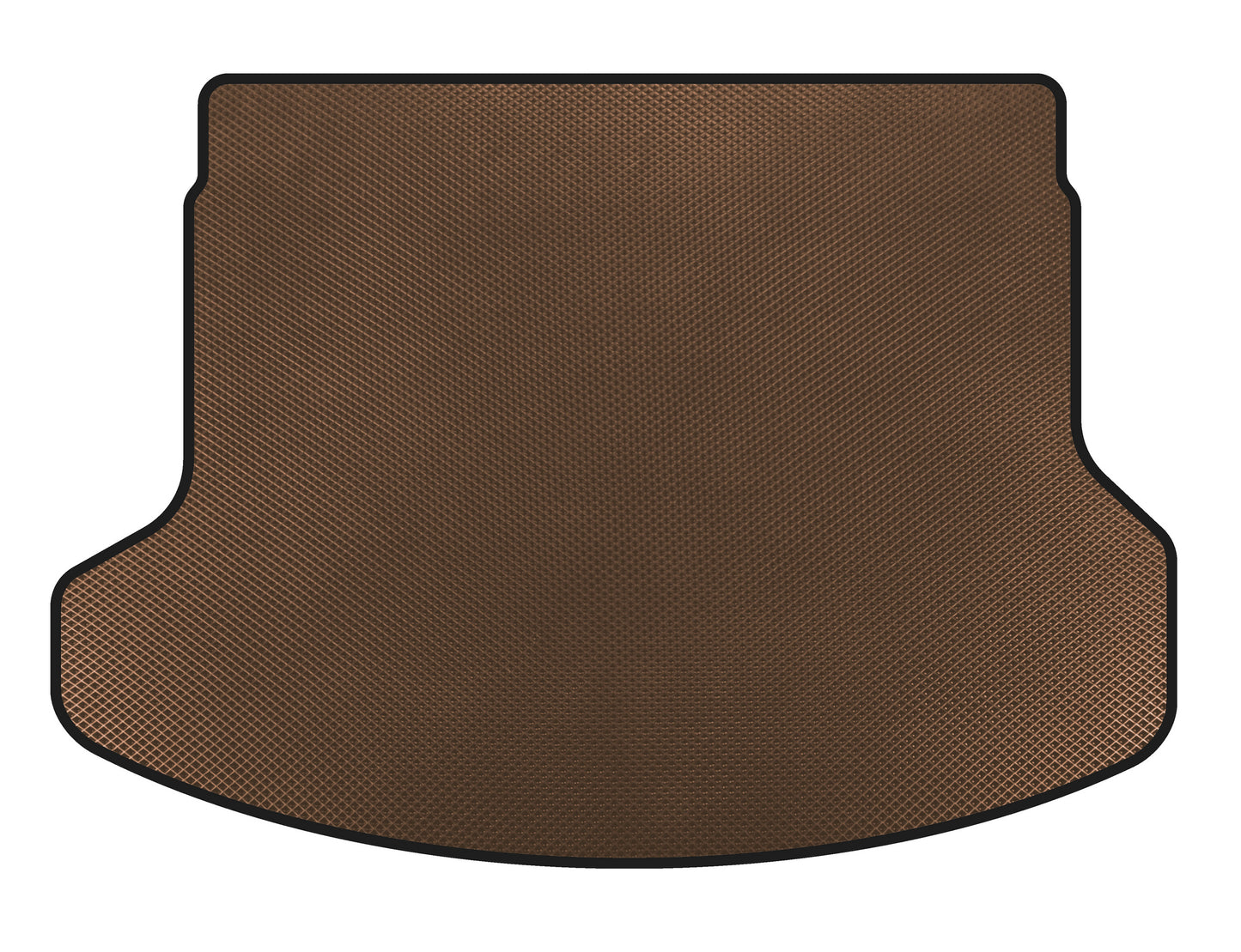 EVA trunk mat (LB, Brown) for Hyundai I-30 2017↗ - image 1