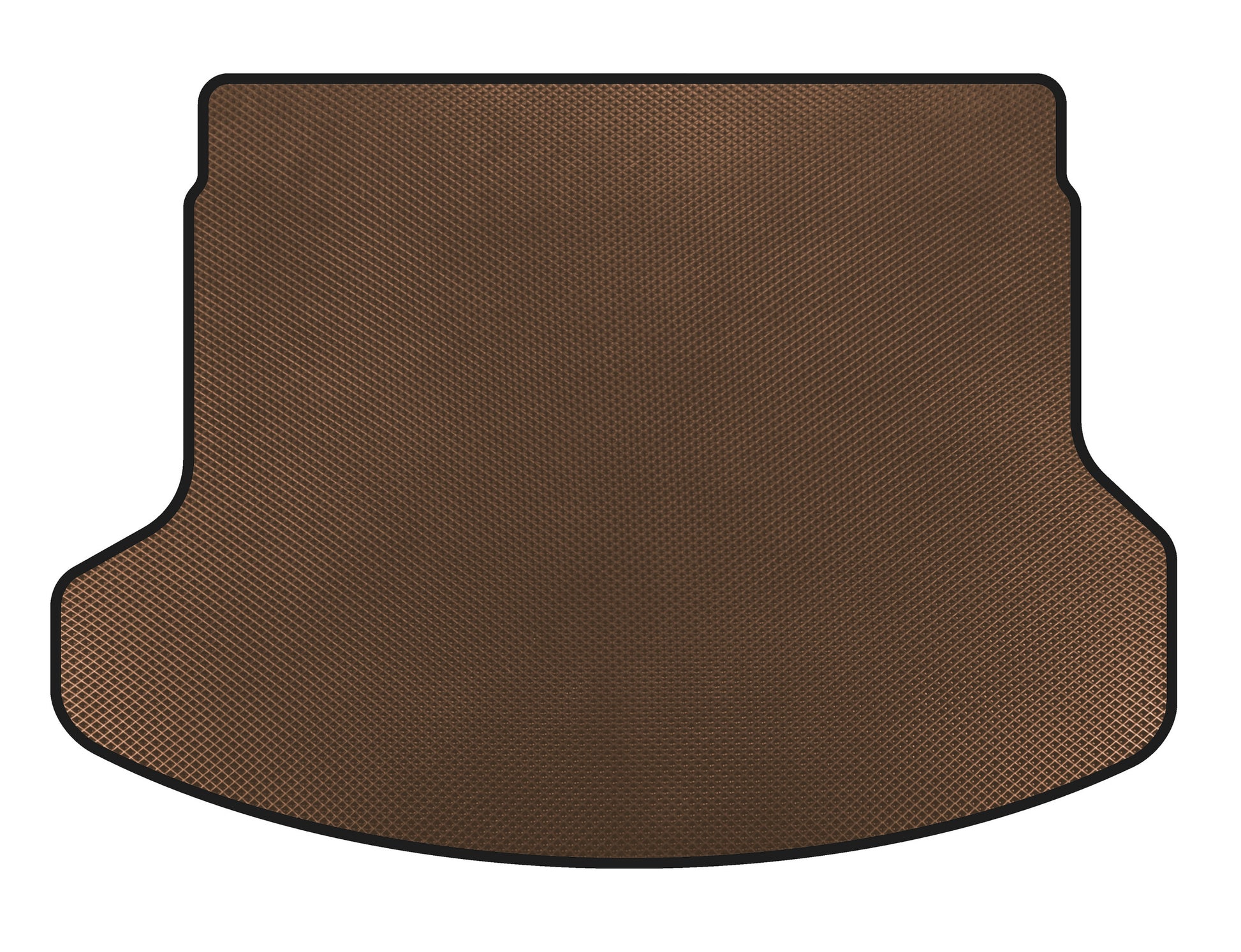 EVA trunk mat (LB, Brown) for Hyundai I-30 2017↗ - image 1