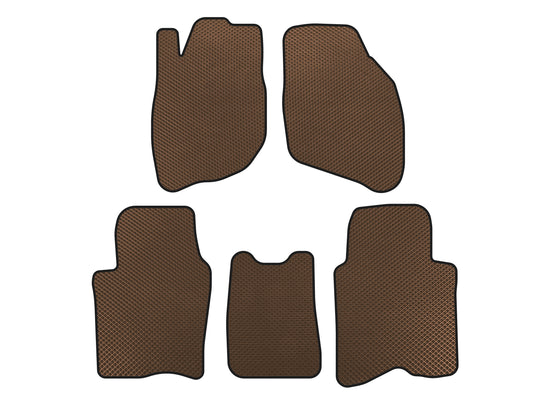 EVA Floor Mats (SD, Brown) for Honda City 2002-2008 - image 1