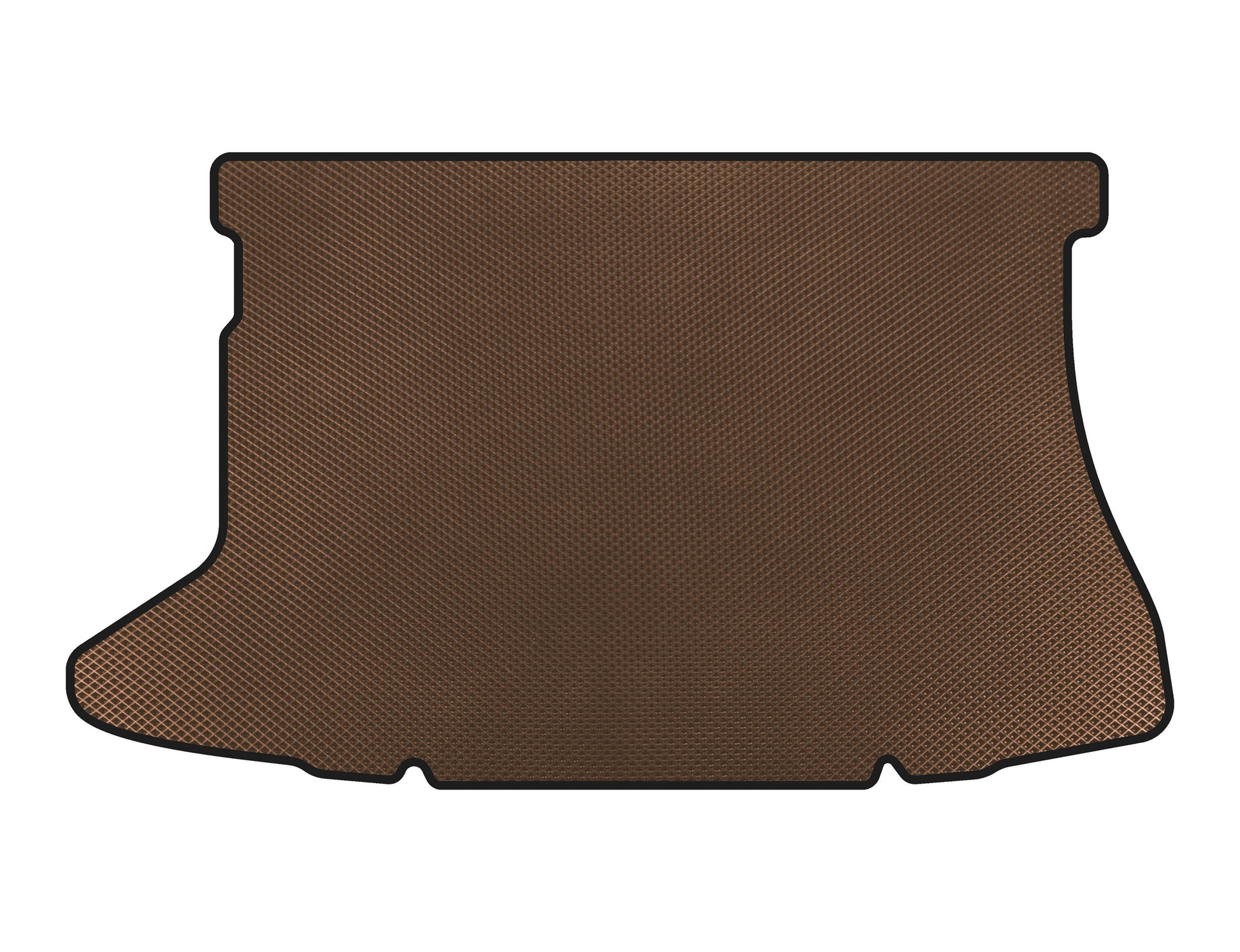 Trunk Mat EVA (HB, Brown) for Toyota Auris 2007-2012 - image 1