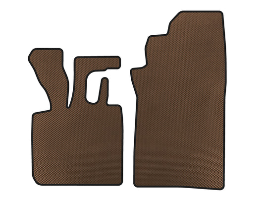EVA Floor Mats (1998-2003, Convertible, Brown) for Smart 1998-2007 - image 1