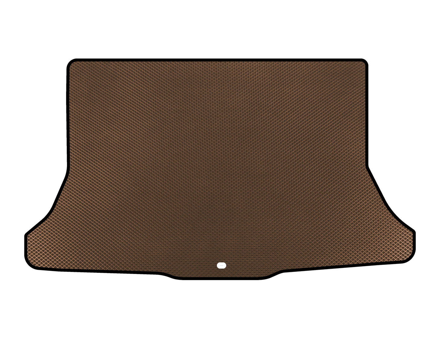 Trunk mat (HB, Brown) for Nissan Tiida 2004-2011 - image 1