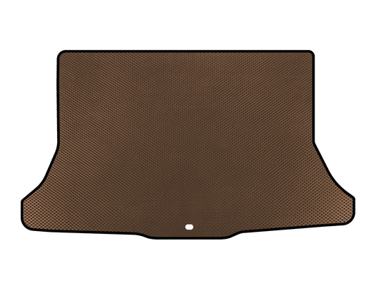 Trunk mat (HB, Brown) for Nissan Tiida 2004-2011 - image 1