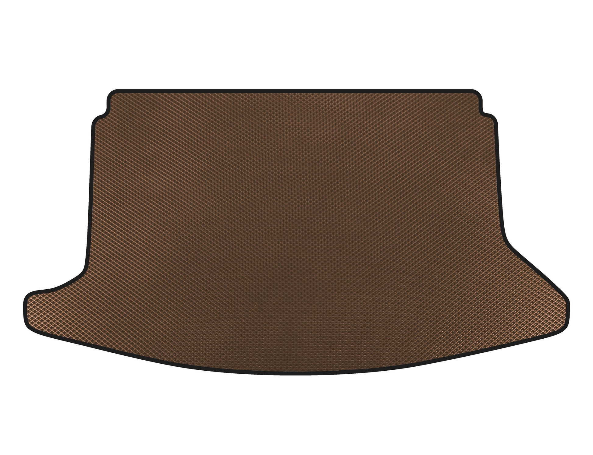 Trunk mat (HB, 5-door, Brown) for Hyundai I-30 2017↗ - image 1