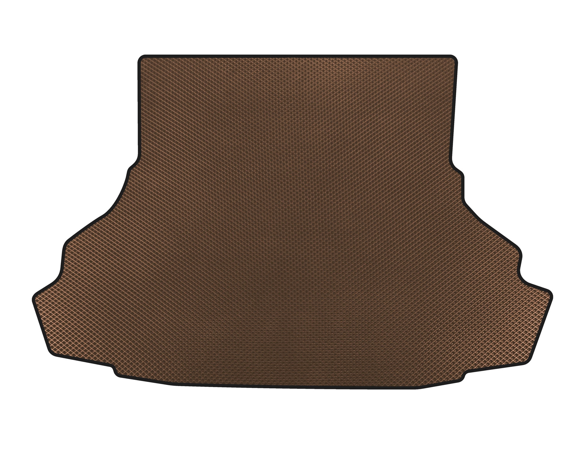 Trunk mat (2015-2017, Convertible, USA, Brown) for Ford Mustang 2015-2023 - image 1