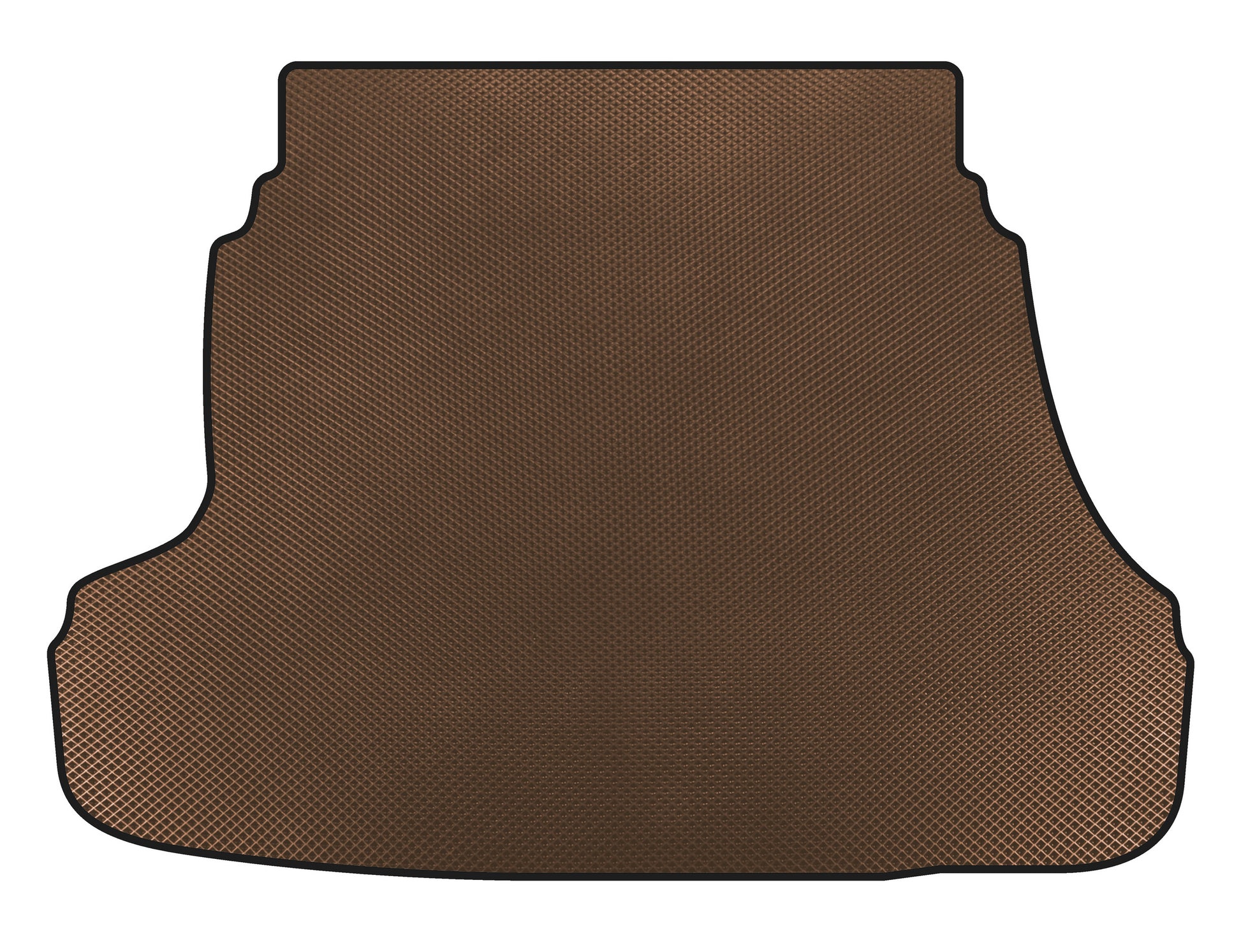 Trunk mat (SD, Brown) for Hyundai Elantra (HD) 2006-2011 - image 1