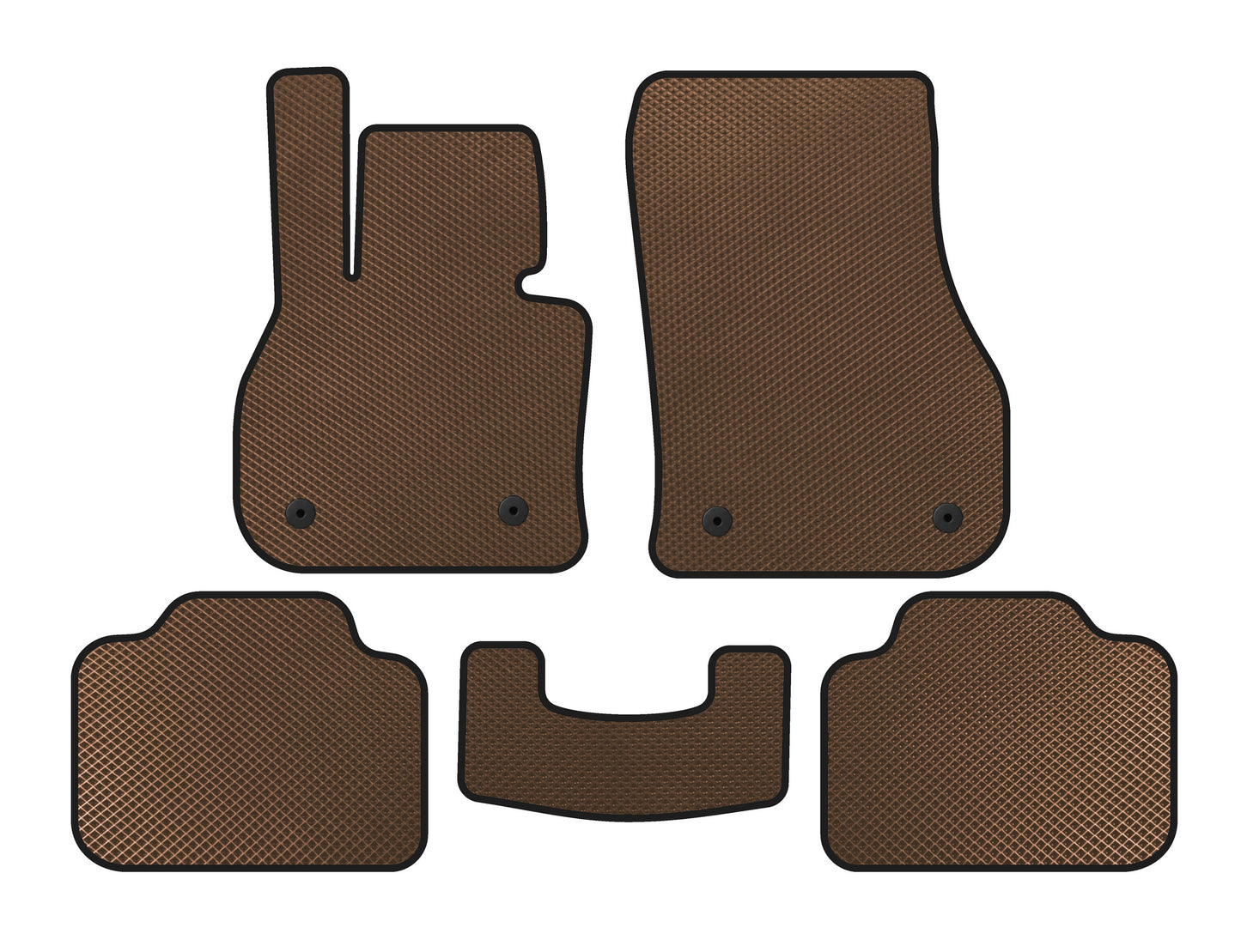 EVA mats (Brown) for Mini Countryman F60 2017-2023 - image 1