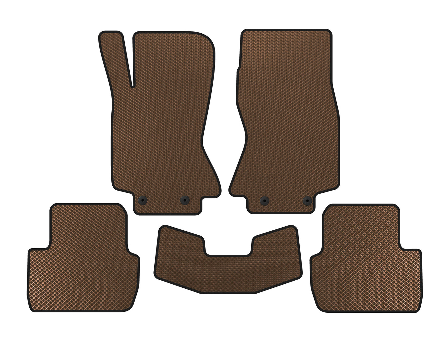EVA mats (Brown) for Jaguar S-Type 1999-2008 - image 1