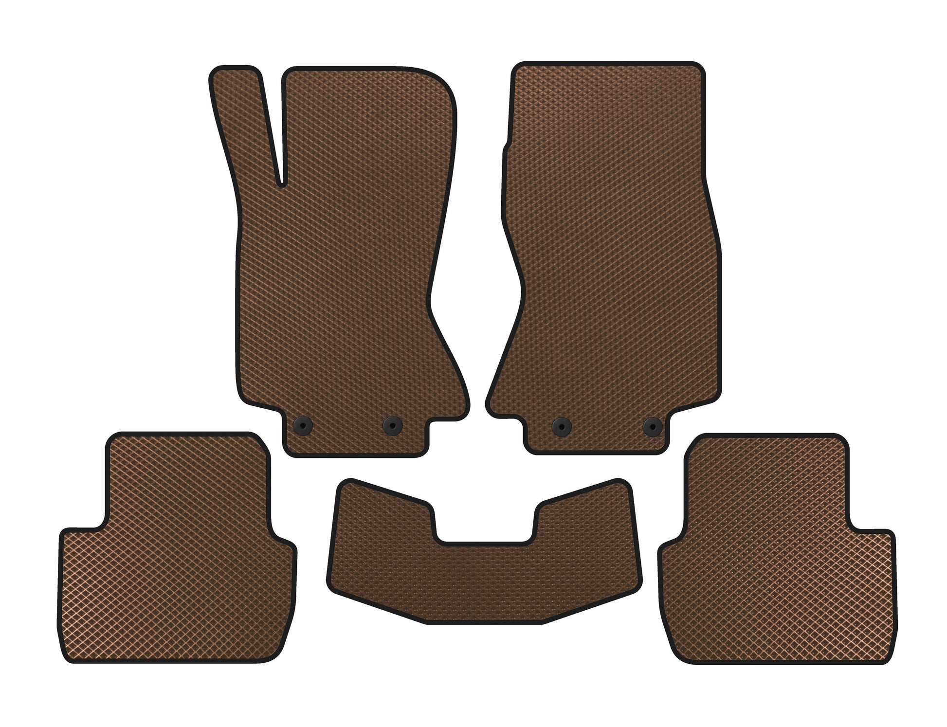 EVA mats (Brown) for Jaguar S-Type 1999-2008 - image 1