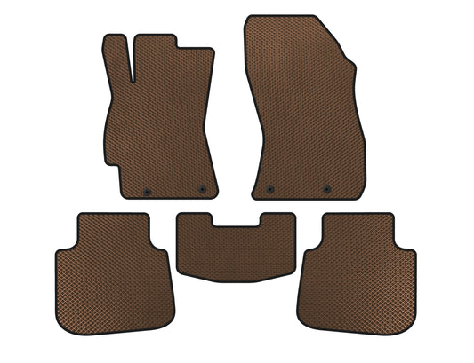EVA Floor Mats (SD, Legacy BN, Brown) for Subaru Legacy 2014-2019 - image 1